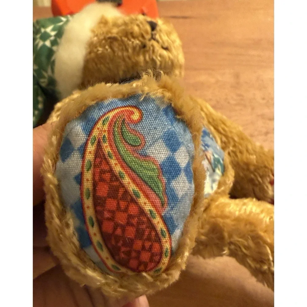 JIM SHORE BOYDS BEARS CHRISTMAS Plush BEAR OLLIE #‎ 92006-11